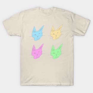 Four cats T-Shirt